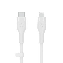 Belkin Cbl Silicone USB-C LTG 3M blc câble USB USB C USB C/Lightning Blanc Belkin Cbl Silicone USB-C LTG 3M blc câble USB USB C USB C/Lightning Blanc