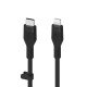 Belkin CAA009BT3MBK câble USB 3 m USB C USB C/Lightning Noir