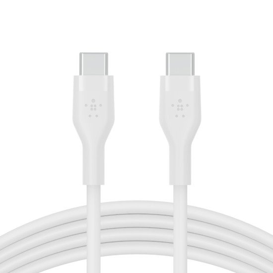 Belkin BOOST↑CHARGE Flex câble USB 1 m USB 2.0 USB C Blanc