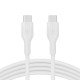 Belkin BOOST↑CHARGE Flex câble USB 1 m USB 2.0 USB C Blanc