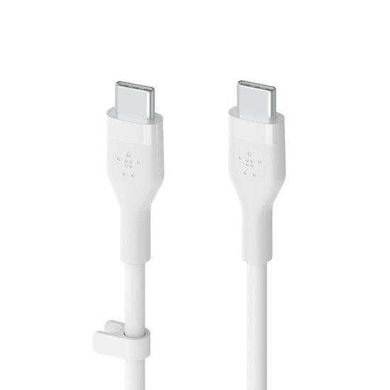 Belkin BOOST↑CHARGE Flex câble USB 1 m USB 2.0 USB C Blanc