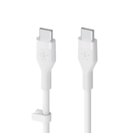 Belkin BOOST↑CHARGE Flex câble USB 1 m USB 2.0 USB C Blanc Belkin BOOST↑CHARGE Flex câble USB 1 m USB 2.0 USB C Blanc