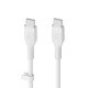 Belkin BOOST↑CHARGE Flex câble USB 1 m USB 2.0 USB C Blanc