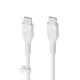 Belkin BOOST↑CHARGE Flex câble USB 1 m USB 2.0 USB C Blanc Belkin BOOST↑CHARGE Flex câble USB 1 m USB 2.0 USB C Blanc
