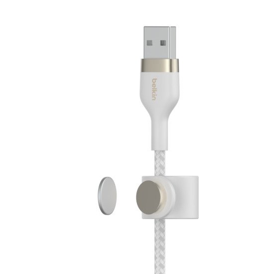 Belkin CAA010BT2MWH câble USB 2 m USB A USB C/Lightning Blanc