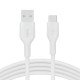 Belkin BOOST↑CHARGE Flex câble USB 1 m USB 2.0 USB A USB C Blanc