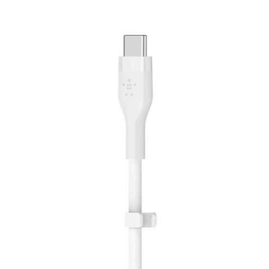 Belkin BOOST↑CHARGE Flex câble USB 3 m USB 2.0 USB C Blanc