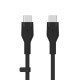 Belkin BOOST↑CHARGE Flex câble USB 1 m USB 2.0 USB C Noir