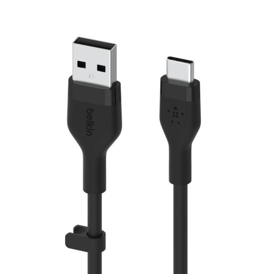 Belkin BOOST↑CHARGE Flex câble USB 3 m USB 2.0 USB A USB C Noir