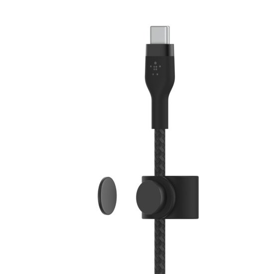 Belkin BOOST↑CHARGE PRO Flex câble USB 3 m USB 2.0 USB C Noir
