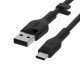 Belkin BOOST↑CHARGE Flex câble USB 1 m USB 2.0 USB A USB C Noir