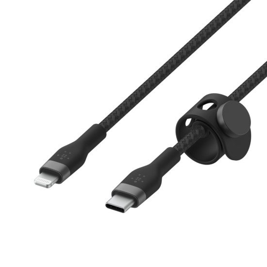 Belkin CAA011BT1MBK câble USB 1 m USB C USB C/Lightning Noir