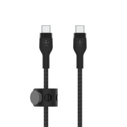 Belkin BOOST↑CHARGE PRO Flex câble USB 1 m USB 2.0 USB C Noir Belkin BOOST↑CHARGE PRO Flex câble USB 1 m USB 2.0 USB C Noir