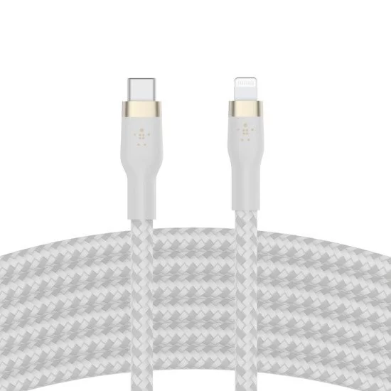 Belkin CAA011BT2MWH câble USB 2 m USB C USB C/Lightning Blanc Belkin CAA011BT2MWH câble USB 2 m USB C USB C/Lightning Blanc