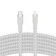 Belkin CAA011BT2MWH câble USB 2 m USB C USB C/Lightning Blanc Belkin CAA011BT2MWH câble USB 2 m USB C USB C/Lightning Blanc