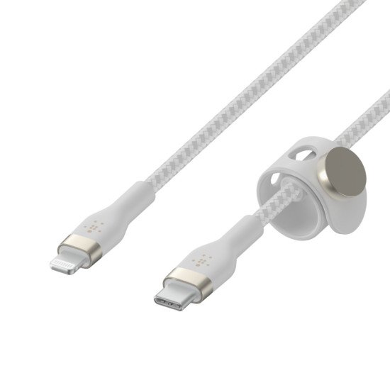 Belkin CAA011BT1MWH câble USB 1 m USB C USB C/Lightning Blanc