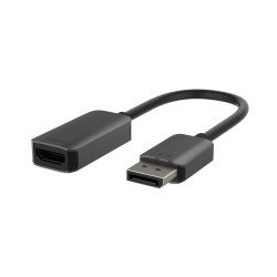Belkin AVC011btSGY-BL 0,22 m DisplayPort HDMI Noir Belkin AVC011btSGY-BL 0,22 m DisplayPort HDMI Noir