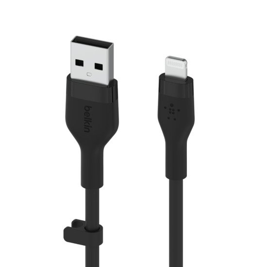 Belkin CAA008BT1MBK câble USB 1 m USB A USB C/Lightning Noir