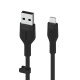 Belkin CAA008BT1MBK câble USB 1 m USB A USB C/Lightning Noir