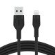 Belkin CAA008BT1MBK câble USB 1 m USB A USB C/Lightning Noir