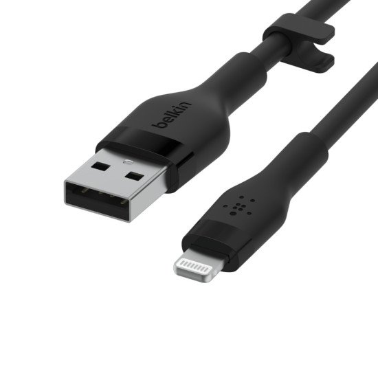 Belkin CAA008BT1MBK câble USB 1 m USB A USB C/Lightning Noir