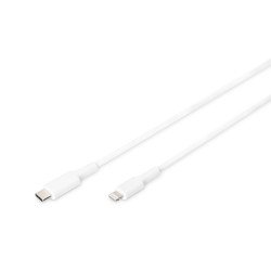 ASSMANN Electronic DB-600109-010-W câble Lightning 1 m Blanc ASSMANN Electronic DB-600109-010-W câble Lightning 1 m Blanc
