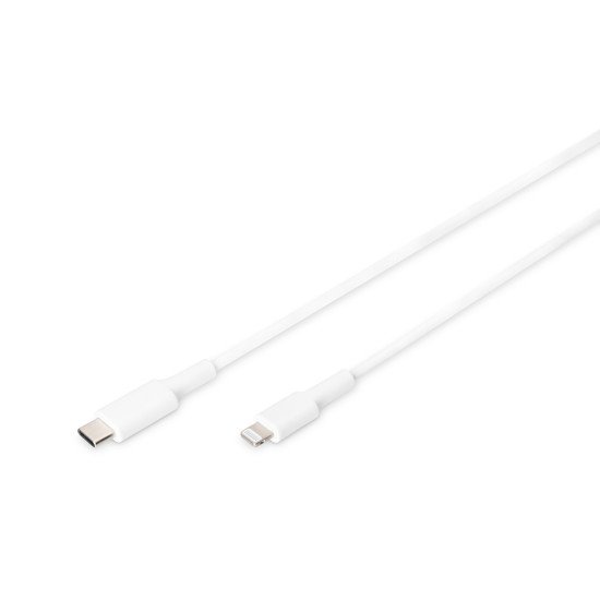 ASSMANN Electronic DB-600109-010-W câble Lightning 1 m Blanc
