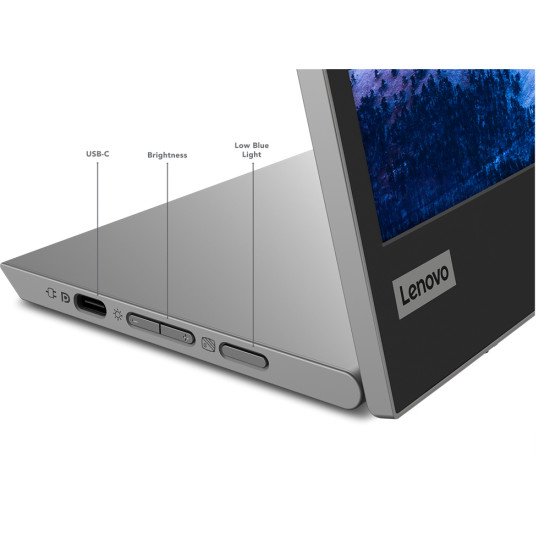 Lenovo L15 39,6 cm (15.6") 1920 x 1080 pixels Full HD LED Noir, Gris