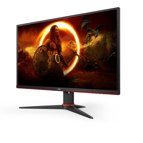 AOC 27G2SAE/BK écran PC 27" 1920 x 1080 pixels Full HD LED Noir, Rouge