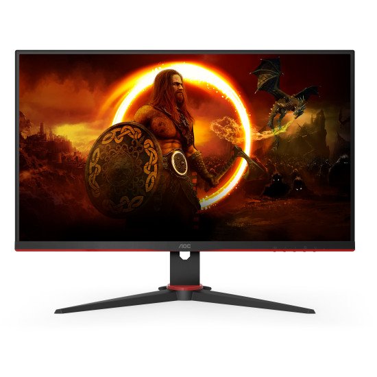 AOC 27G2SAE/BK écran PC 27" 1920 x 1080 pixels Full HD LED Noir, Rouge