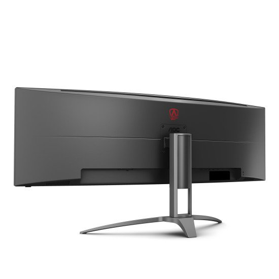 AOC AG493UCX2 écran PC 49" 5120 x 1440 pixels Quad HD LED Noir, Rouge