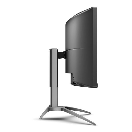 AOC AG493UCX2 écran PC 49" 5120 x 1440 pixels Quad HD LED Noir, Rouge