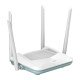 D-Link EAGLE PRO AI AX1500 Smart Router routeur sans fil Gigabit Ethernet Bi-bande (2,4 GHz / 5 GHz) Blanc