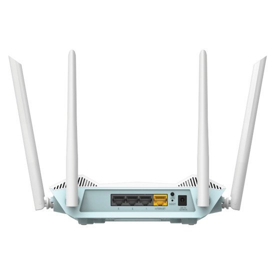 D-Link AX1500 R15 routeur sans fil Gigabit Ethernet Bi-bande (2,4 GHz / 5 GHz) Blanc
