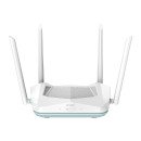 D-Link EAGLE PRO AI AX1500 Smart Router routeur sans fil Gigabit Ethernet Bi-bande (2,4 GHz / 5 GHz) Blanc
