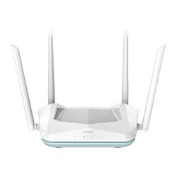 D-Link EAGLE PRO AI AX1500 Smart Router routeur sans fil Gigabit Ethernet Bi-bande (2,4 GHz / 5 GHz) Blanc