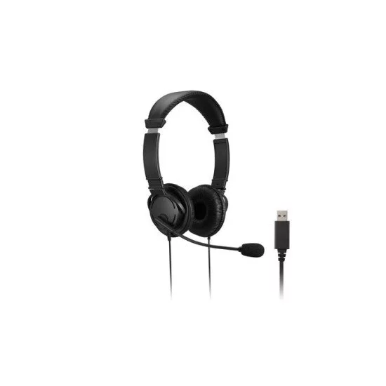 Kensington Casque Hi-Fi USB avec microphone et contrôle du volume Kensington Casque Hi-Fi USB avec microphone et contrôle du volume