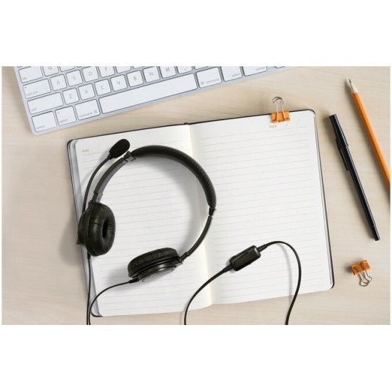 Kensington Casque Hi-Fi USB avec microphone et contrôle du volume