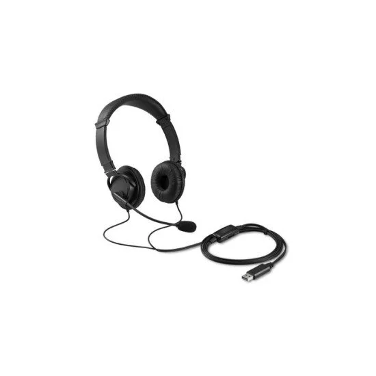 Kensington Casque Hi-Fi USB avec microphone et contrôle du volume Kensington Casque Hi-Fi USB avec microphone et contrôle du volume