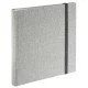 Hama Tessuto album photo et protège-page Gris 240 feuilles 10 x 15 cm