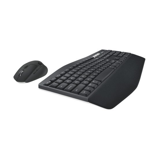 Logitech MK850 Performance Wireless Keyboard and Mouse Combo clavier Souris incluse RF sans fil + Bluetooth Hébreu Noir, Blanc