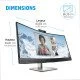 HP E34m G4 écran PC 34" 3440 x 1440 pixels Wide Quad HD Noir HP E34m G4 écran PC 34" 3440 x 1440 pixels Wide Quad HD Noir