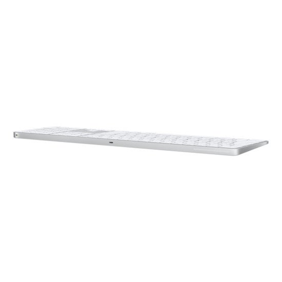 Apple Magic clavier USB + Bluetooth Norvégien Aluminium, Blanc