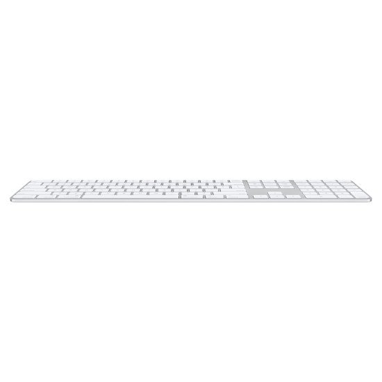Apple Magic clavier USB + Bluetooth Danois Aluminium, Blanc