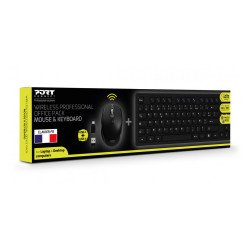 Port Designs 900906-FR clavier Souris incluse Bureau RF sans fil AZERTY Français Noir Port Designs 900906-FR clavier Souris incluse Bureau RF sans fil AZERTY Français Noir