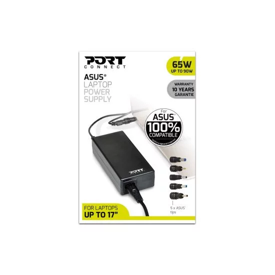 Port Designs 900093-AS adaptateur de puissance & onduleur Intérieure 90 W Noir Port Designs 900093-AS adaptateur de puissance & onduleur Intérieure 90 W Noir