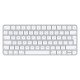Apple Magic clavier USB + Bluetooth Anglais Aluminium, Blanc