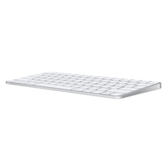 Apple Magic clavier USB + Bluetooth Anglais Aluminium, Blanc