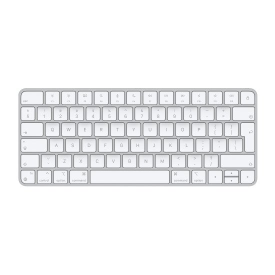 Apple Magic clavier USB + Bluetooth Anglais Aluminium, Blanc