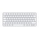 Apple Magic clavier USB + Bluetooth Anglais Aluminium, Blanc